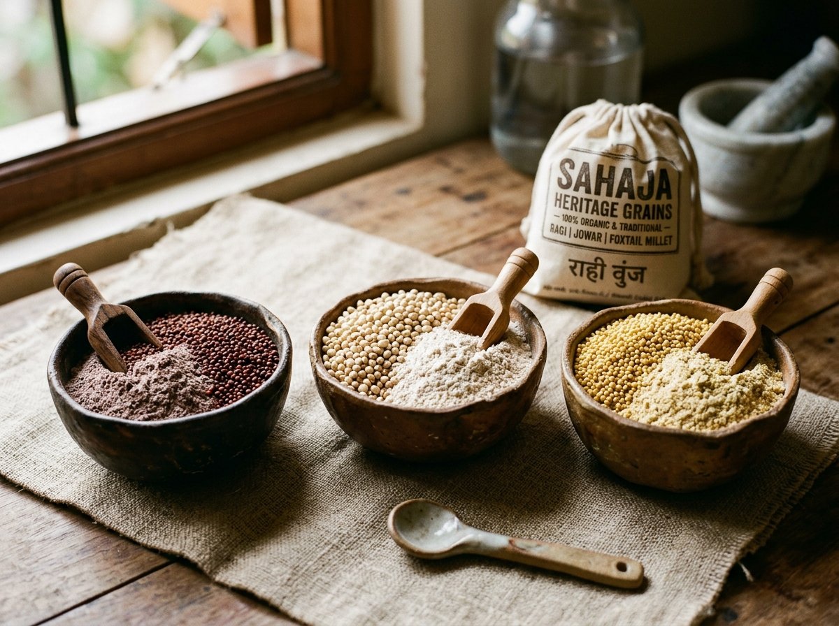 Traditional Indian Grain Selection and Preparation